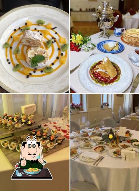 Еда в "Романове"