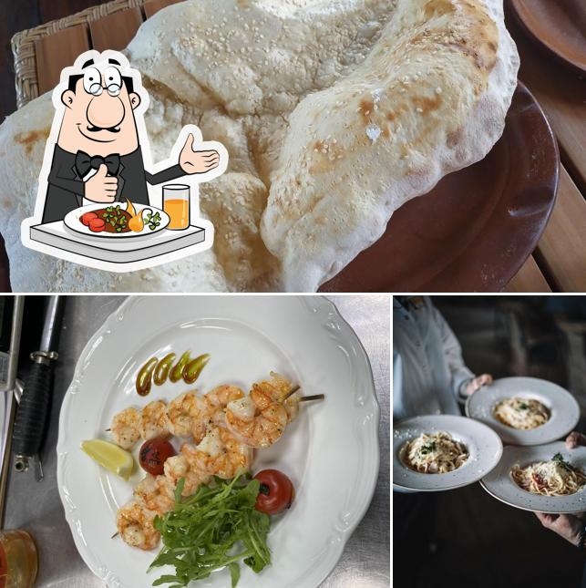 Еда в "Удачном месте"