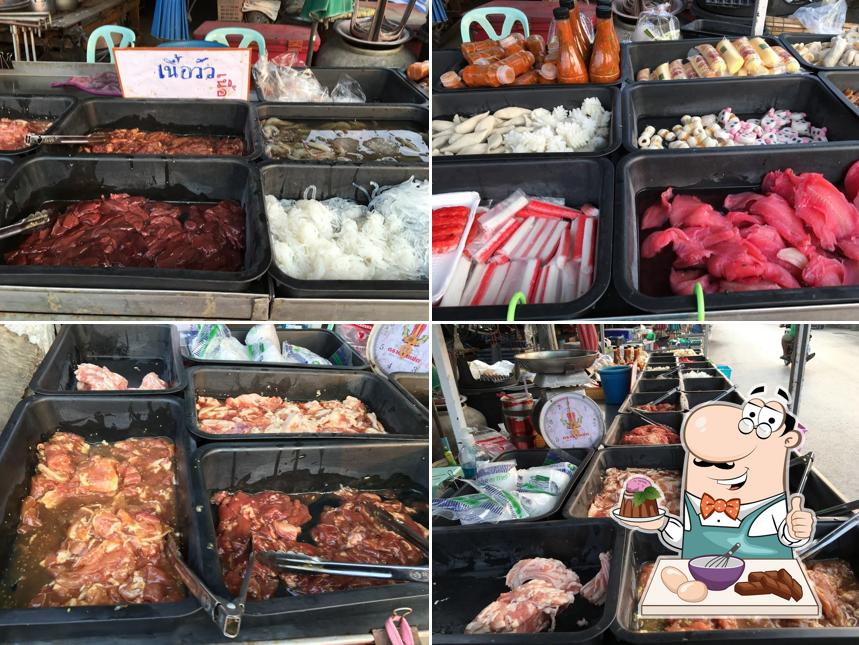 ร้านจุ๋ม หมูกระทะ ตลาดภาชี