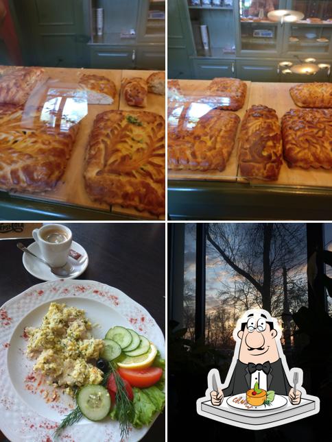 Блюда в "Кафе-пироговой Штолле"