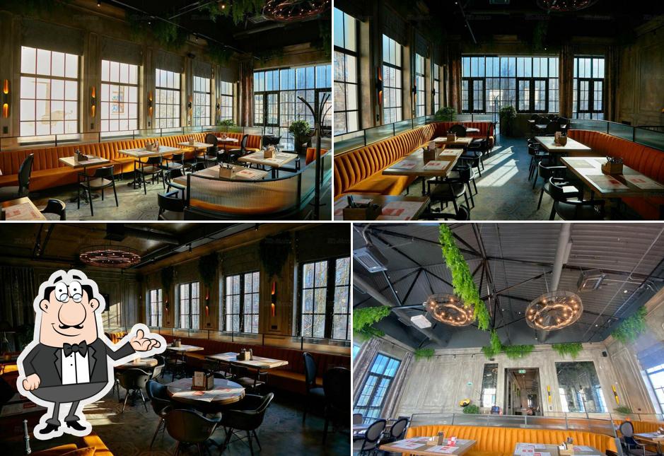 Посмотрите на внутренний интерьер "Смокери"