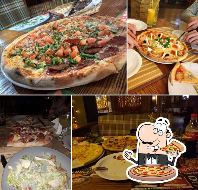 Попробуйте разные виды пиццы