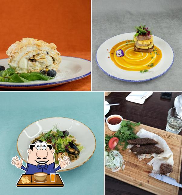 Блюда в "Облаках"