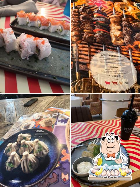 Устрицы в "Чайхоне №1"