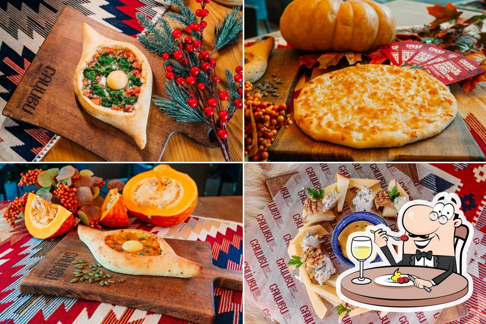 Еда в "Сациви"