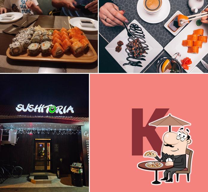 Внешнее оформление "Суши Тория"