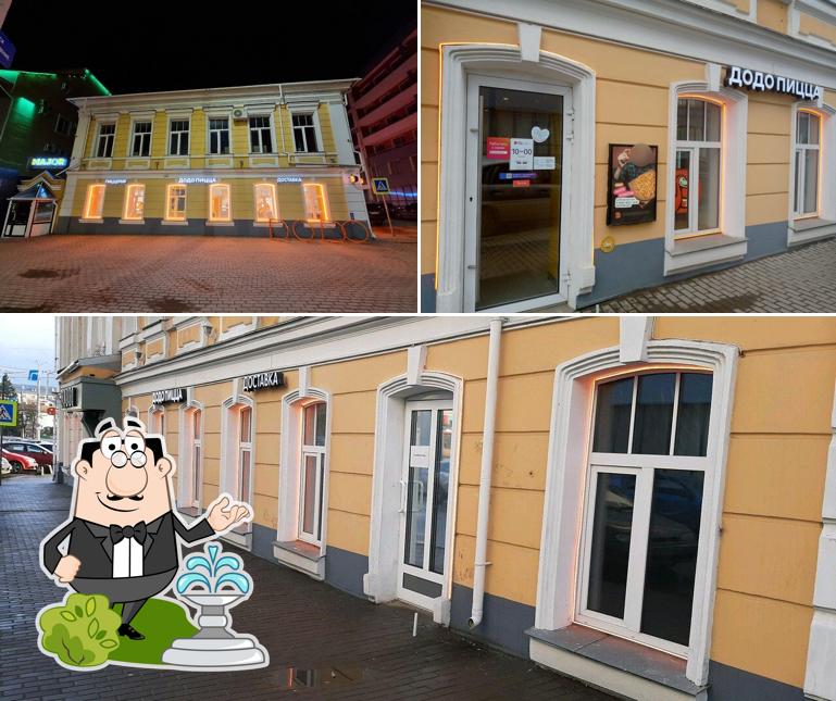 Внешнее оформление "Додо Пицца"