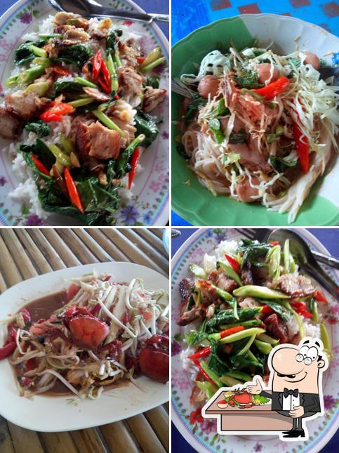 ร้านอาหารครัวเงินล้าน ไก่ย่างวิเชียร ปลาเผา อาหารตามสั่ง