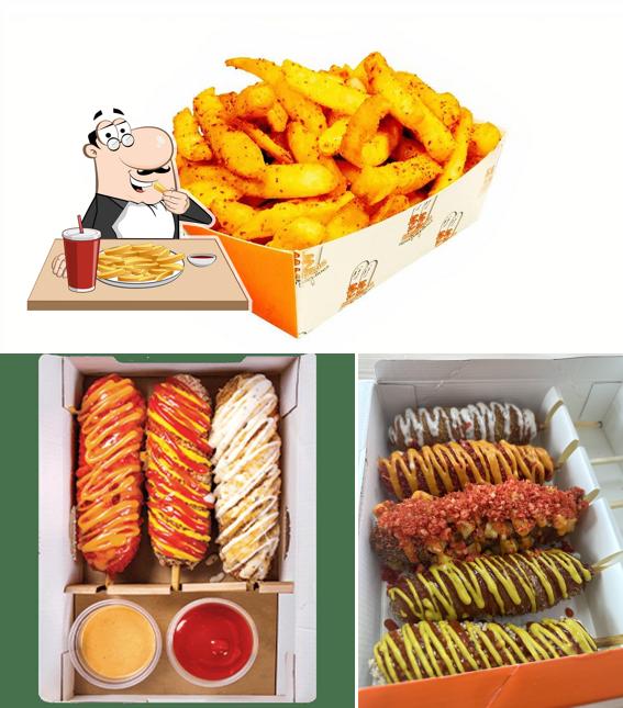Two Hands Corn Dogs
