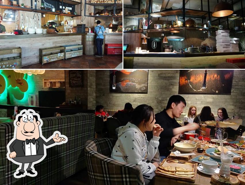 Посмотрите на внутренний интерьер "Тундры"