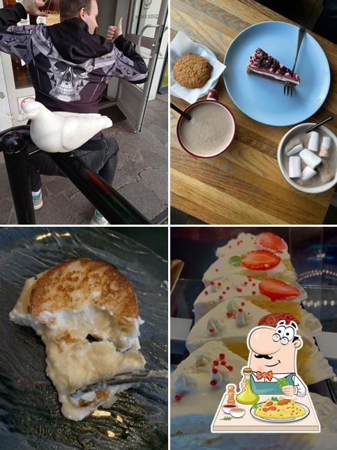 Еда в "Coffessor"