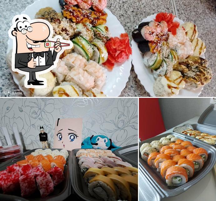 В "Черный Пояс" вы можете попробовать суши