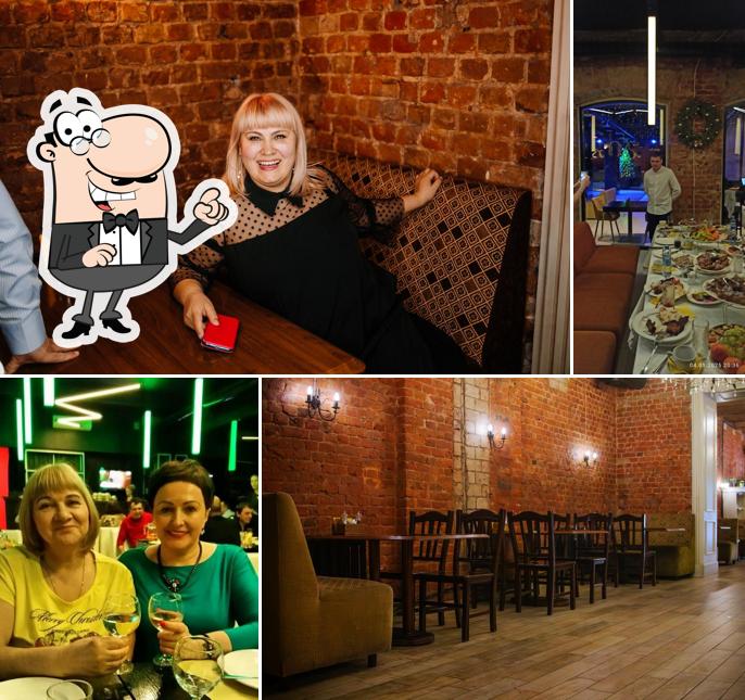 Посмотрите на внутренний интерьер "Хаца Хаус на Рабочей"