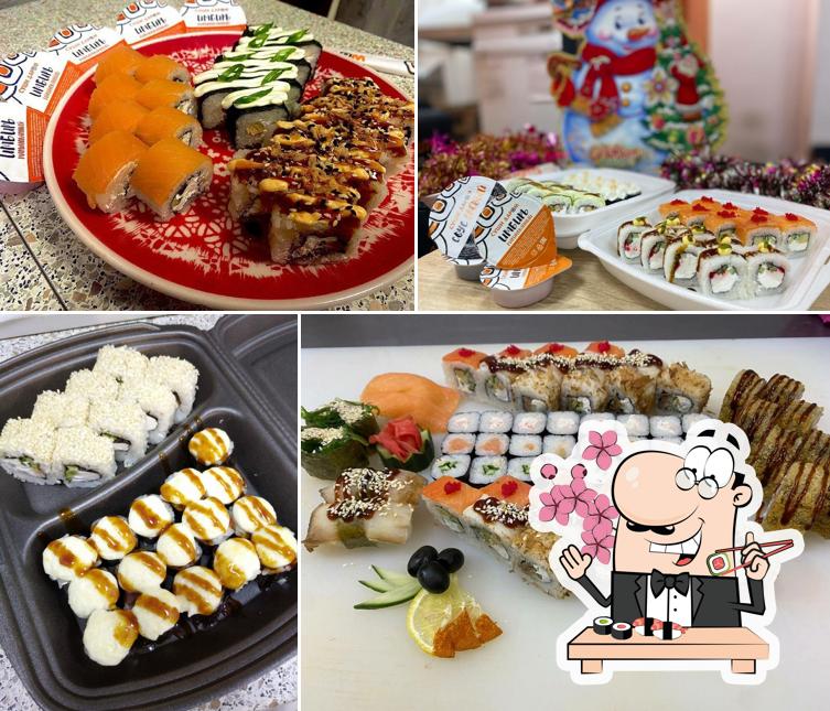 Попробуйте различные виды суши