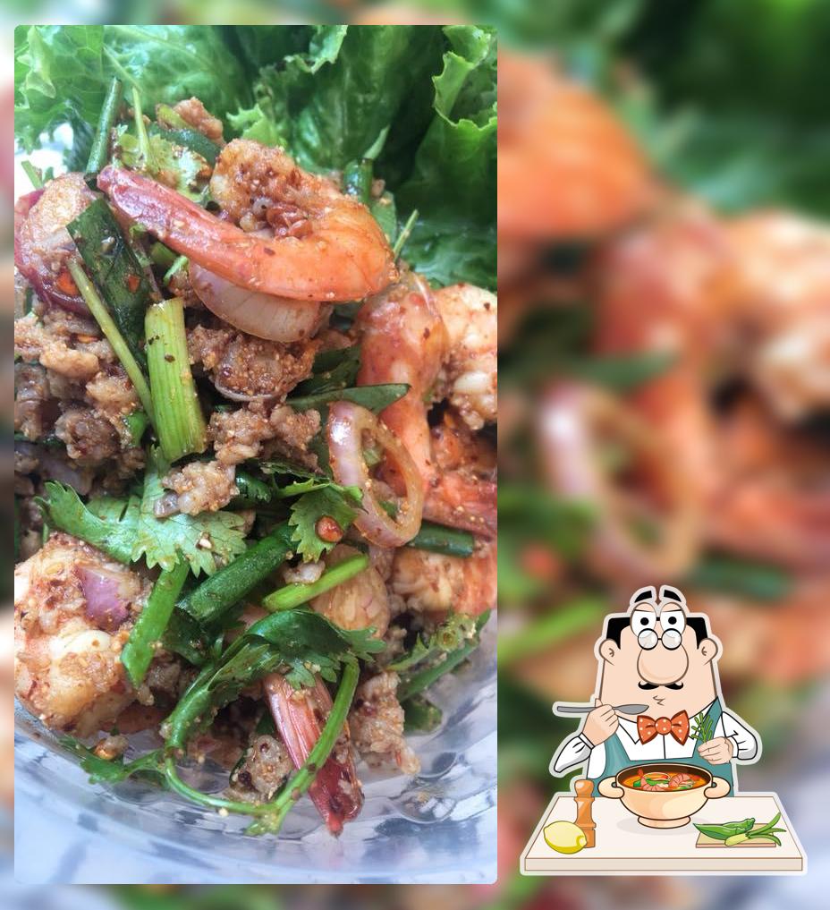 ร้านป้าแมว หมึกสดย่างรสเด็ด