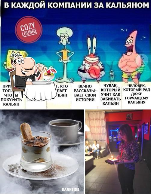 "COZY LOUNGE" представляет гостям большое количество сладких блюд