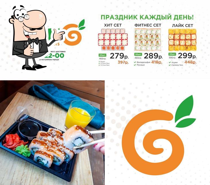 oran G pizza & oran G susi