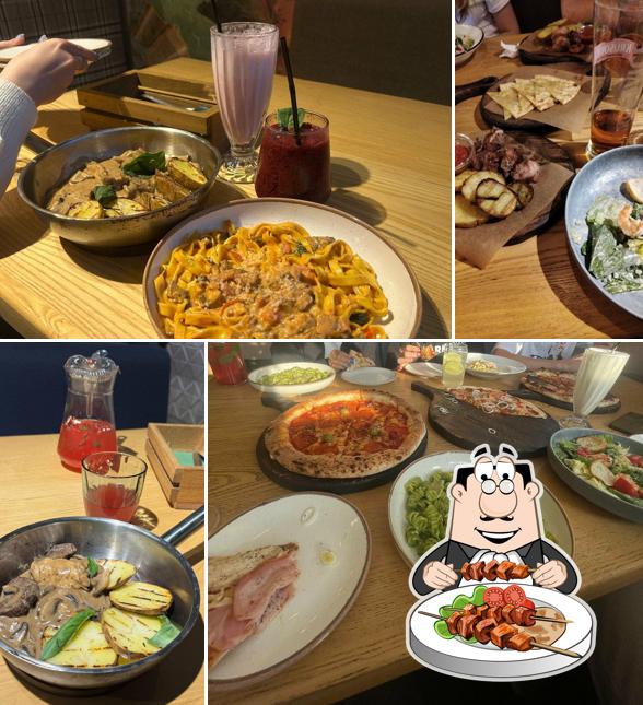 Блюда в "Перчини Grill&Wine"