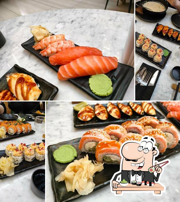 Попробуйте суши в "8956 Moscow City"