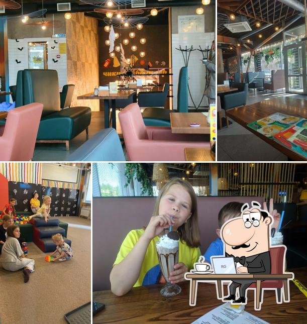 Посмотрите на внутренний интерьер "Чикибамбони"