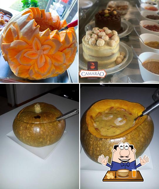 Camarão na abóbora