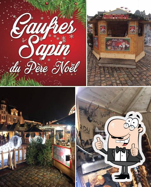 Gaufres sapin du père noël Béthune