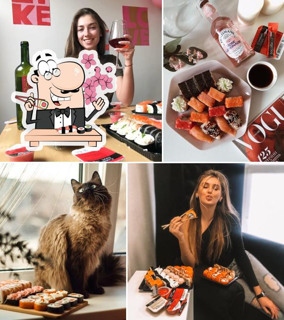 В "Суши-Маркет" подают суши и роллы