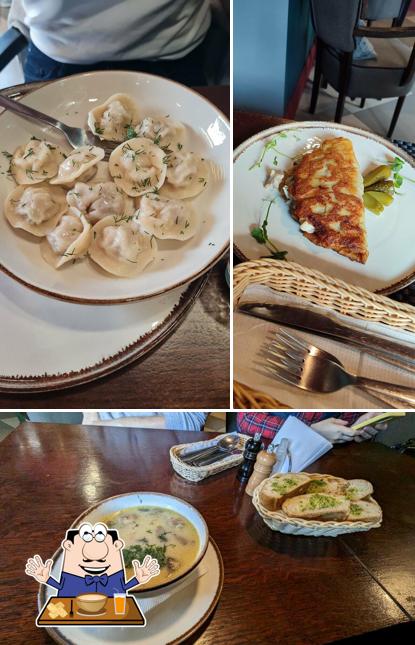 Клэм-чаудер в "Пункт Питания"
