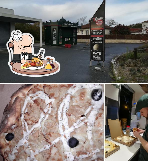 Kiosque à pizzas