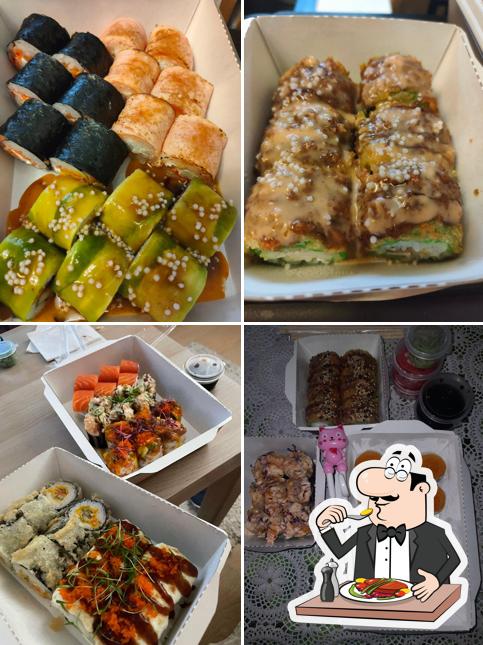 Еда в "Maneki neko"