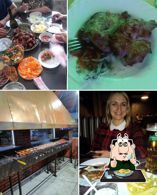 Еда в "Монете"