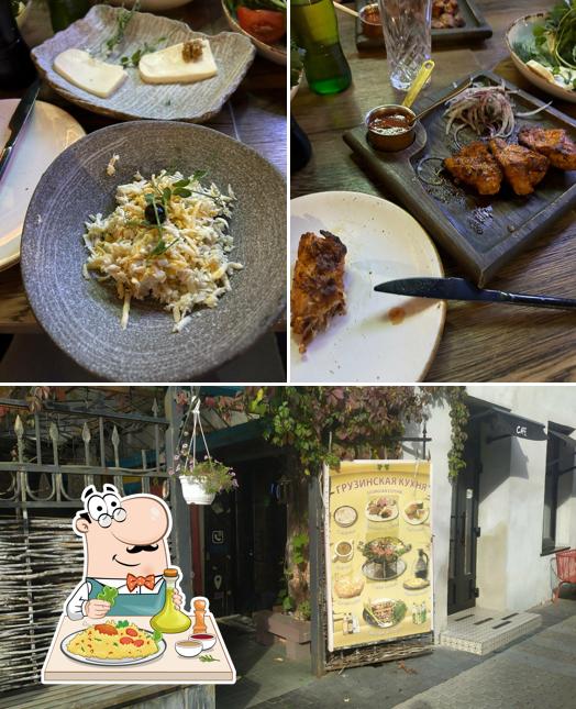 Блюда в "Хижине"