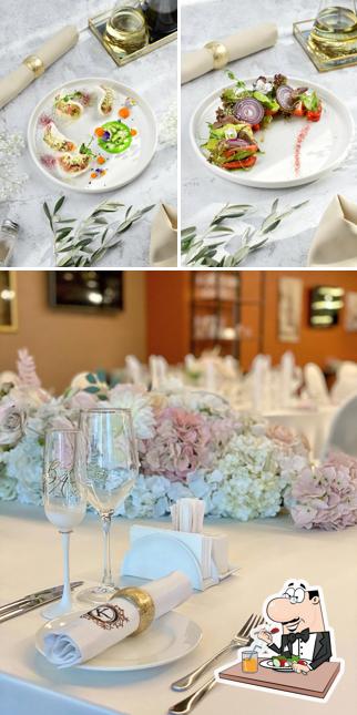 Еда в "Ресторане Континенталь"