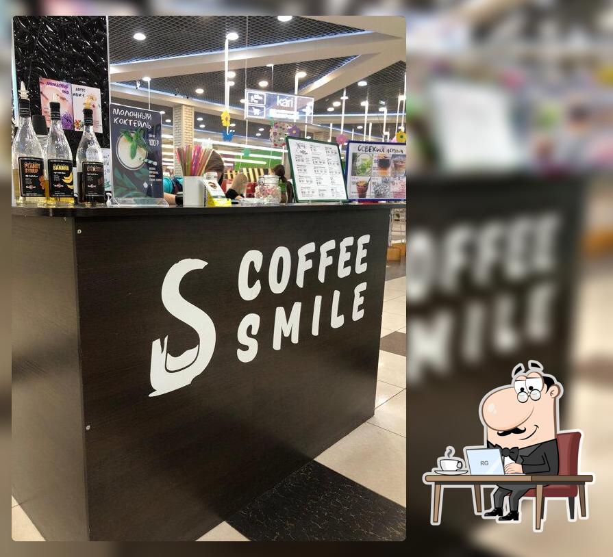 Coffee smile