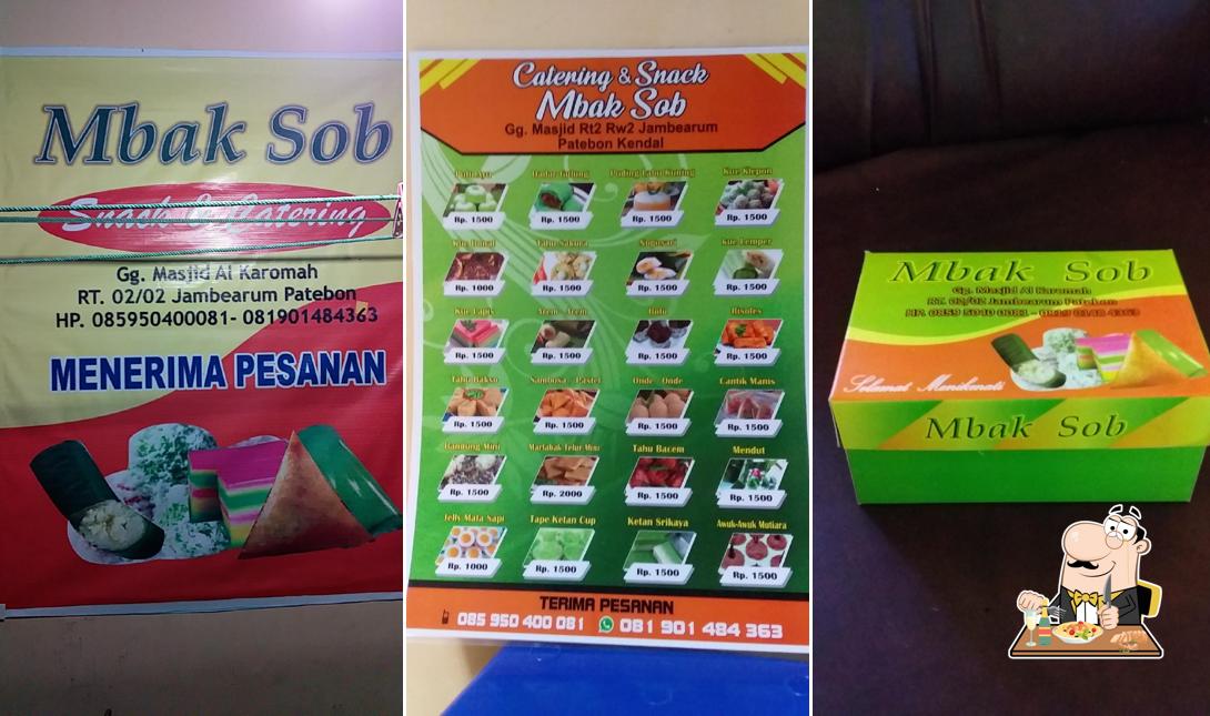 Snack dan catering Mbak Sob