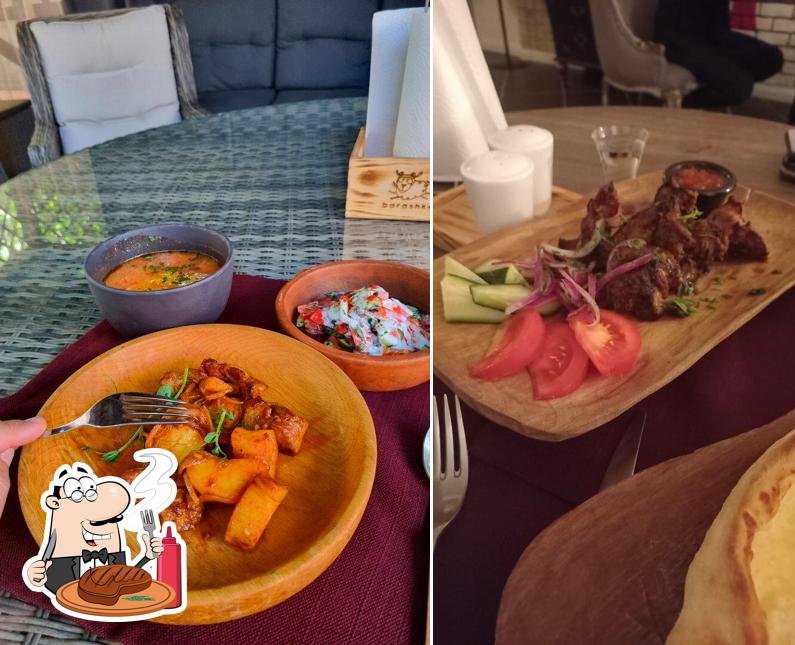 Закажите блюда из мяса в "Барашка"