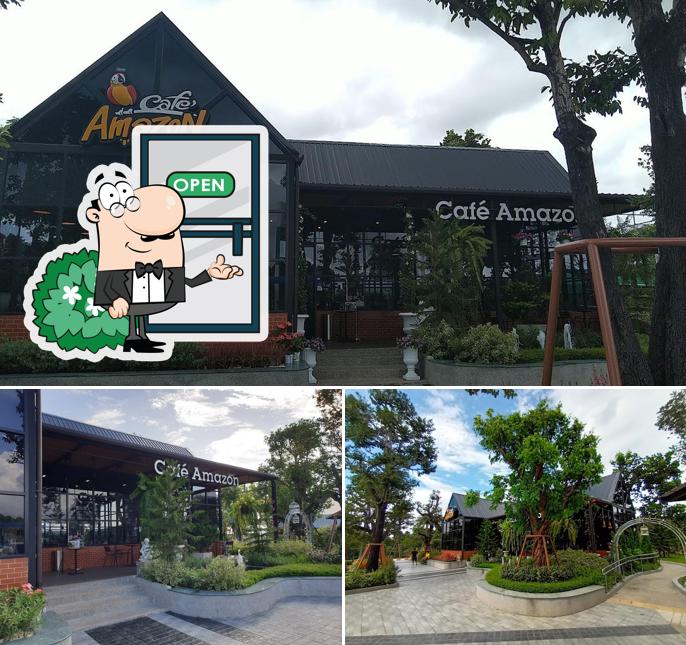 Café Amazon - PTT Station Makham