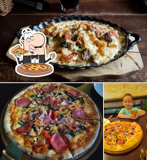 Попробуйте пиццу в "Сеновале"