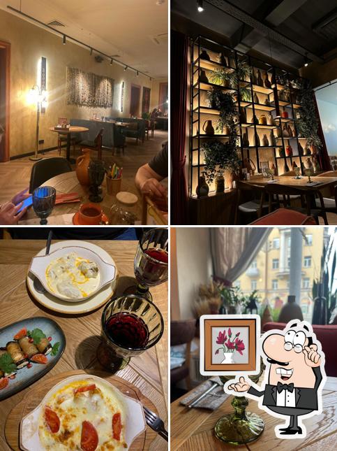 Посмотрите на внутренний интерьер "Грузинские истории"