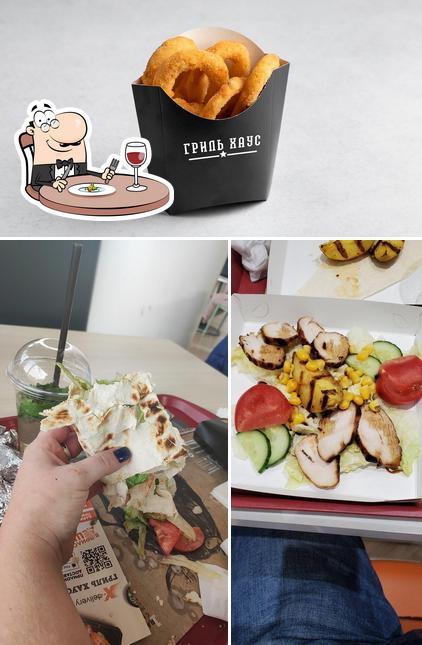 Еда в "Гриль Хаус"