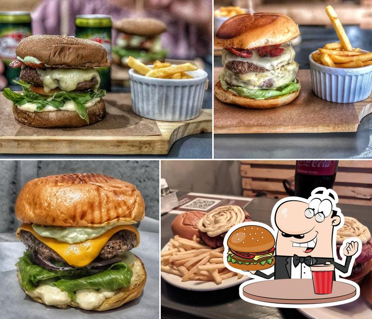 597 Burger (Hambúrguer, Batata frita, Cerveja) Hambúrgueira na região noroeste