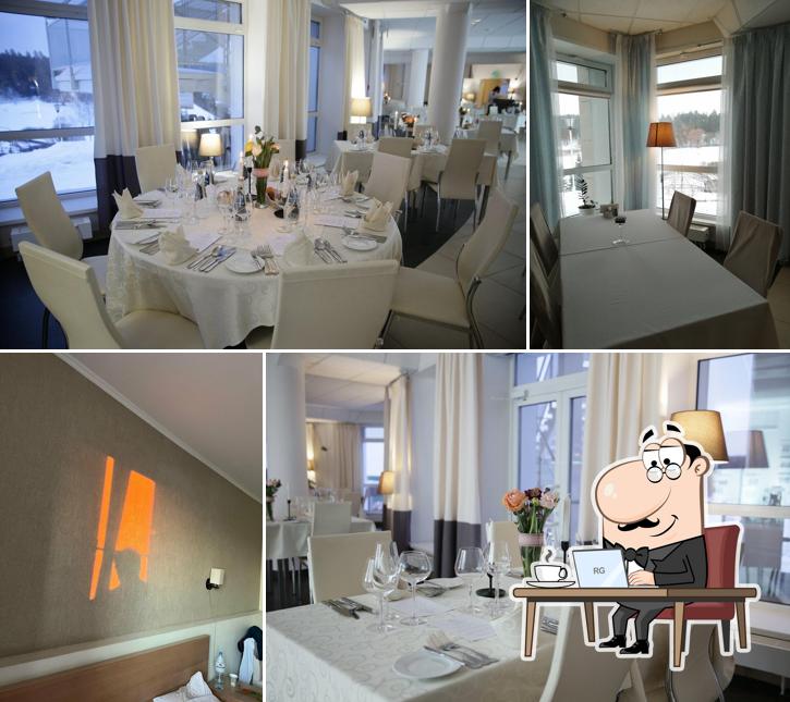 Интерьер "Ресторана ЛАДЬЯ"