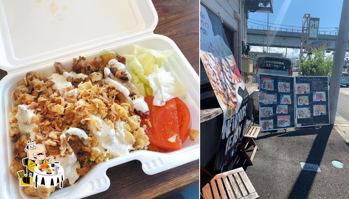 チキンオーバーライスのNEW YORK VENDYS