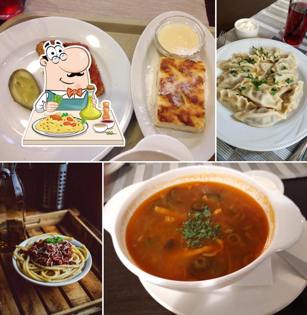 Блюда в "Пельменях"