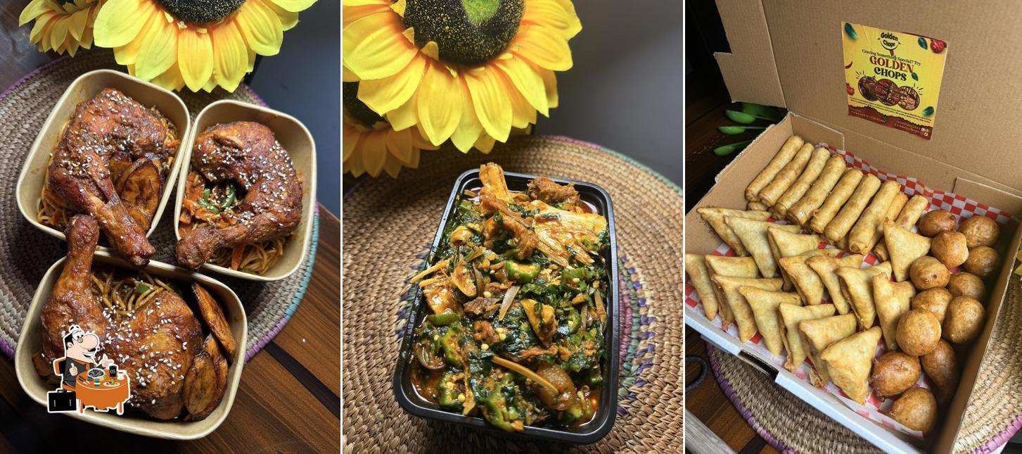 Golden Chops by chef J