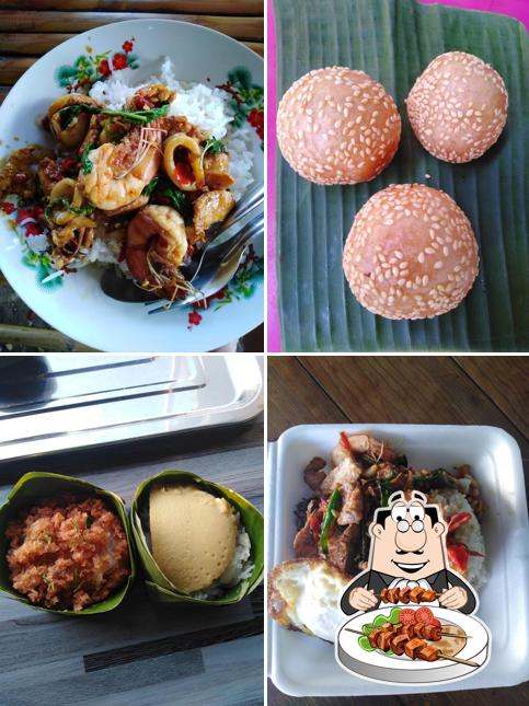 เหนียวปิ้ง ก๋วยเตี๊ยว​ อาหารตามสั่ง