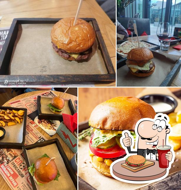 Побалуйте себя гамбургером в "Zames"