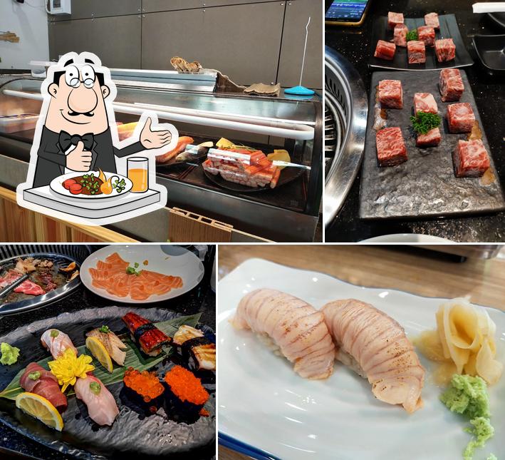 ร้านอาหารญี่ปุ่นyasashi (yakiniku shabu and sushi)