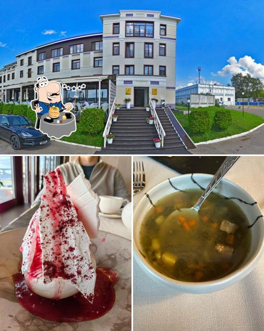 Еда и внешнее оформление - все это можно увидеть на этом изображении из Золотое Кольцо