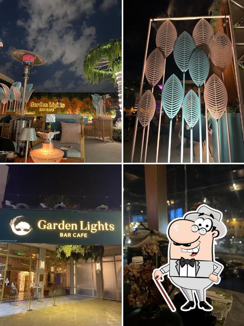 Garden lights cafe